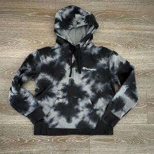 Champion Black and Gray Sweatshirt Hoodie